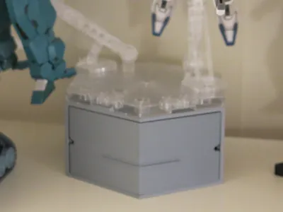 Gundam Action 5 Base TALL