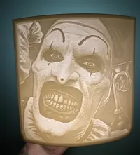 Lithophanie Art the Clown — Terrifier — photo 2