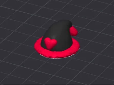 Mini Valentines Hat