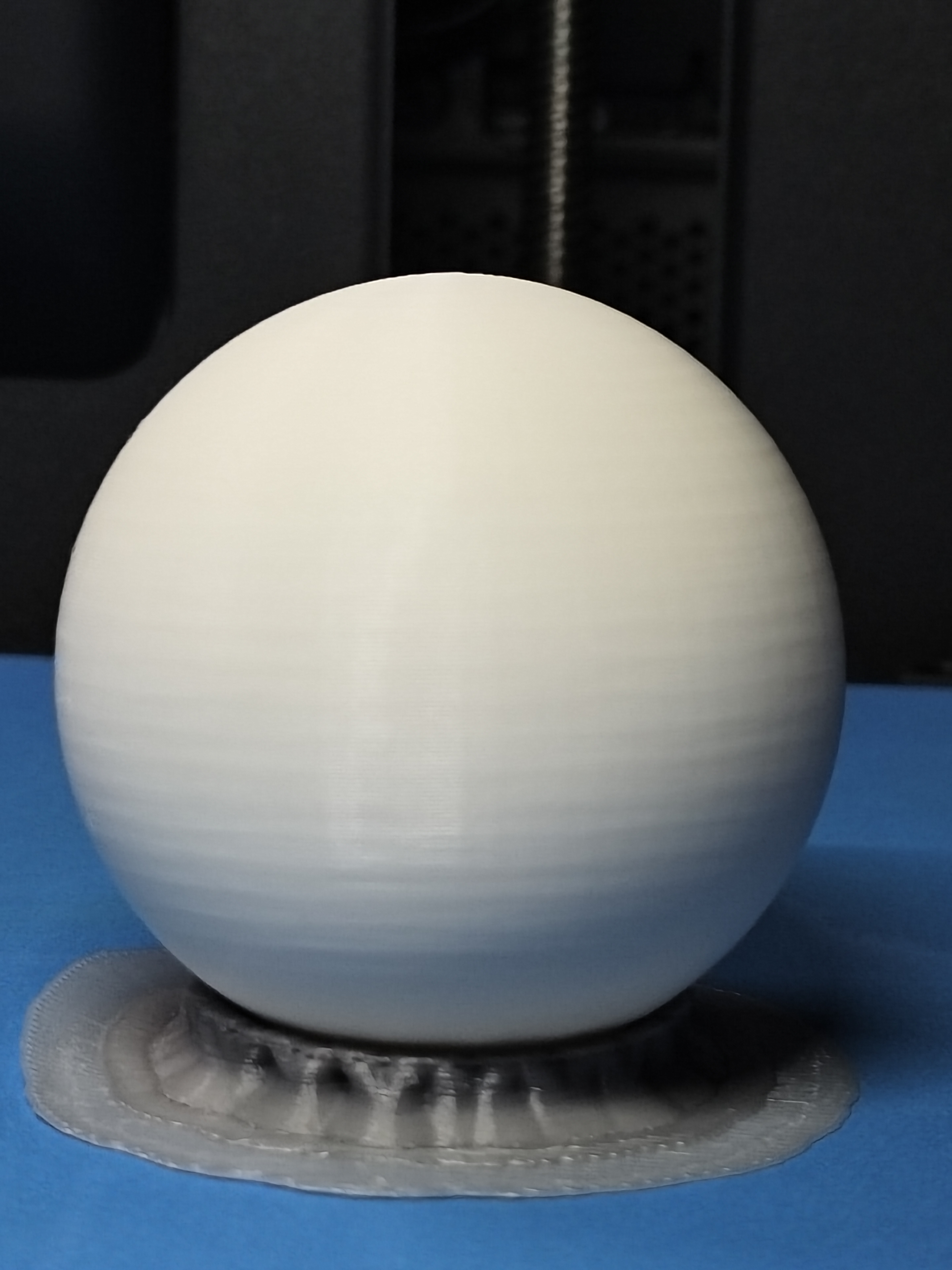 Miniatura 1 do modelo 3D 消除顶部层纹 完美球体打印配置