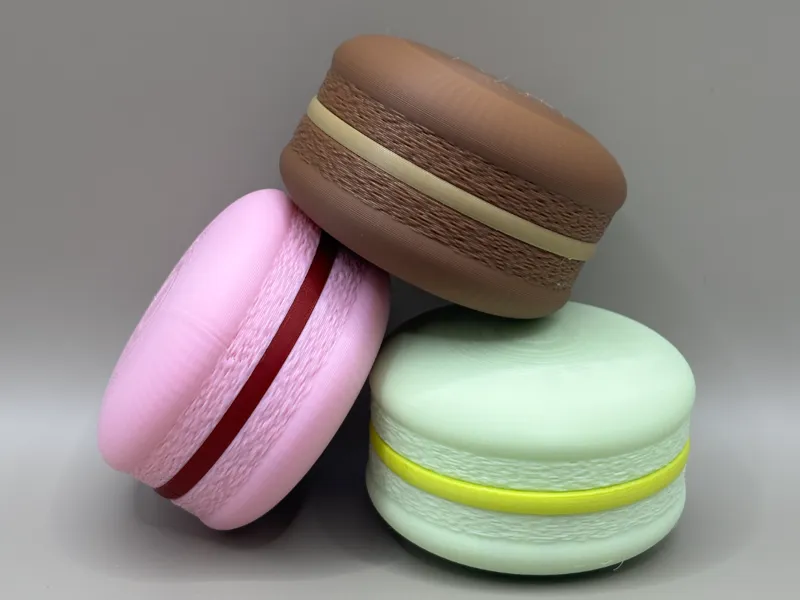 Macaron fidget slider