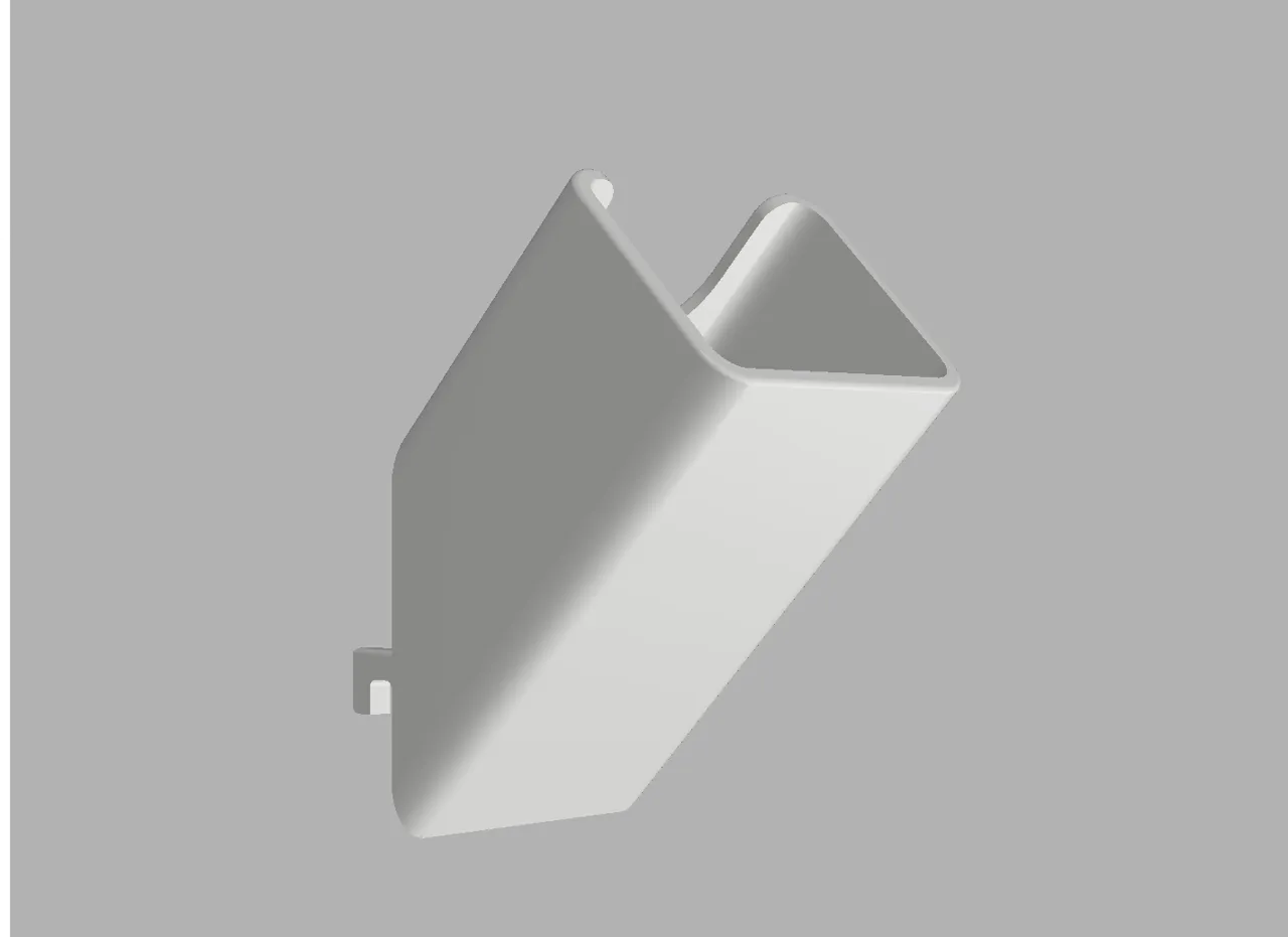 IKEA Skadis storage box (no support needed) view 2