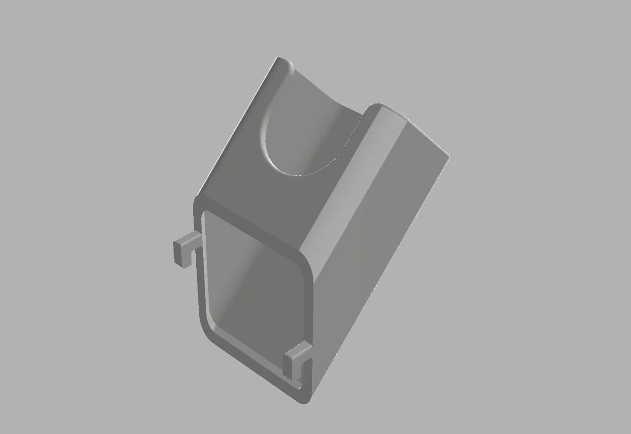IKEA Skadis storage box (no support needed) view 3