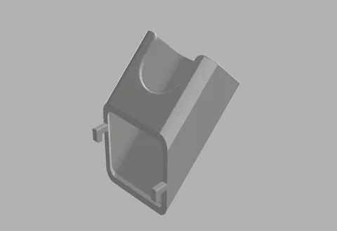IKEA Skadis storage box (no support needed) view 3