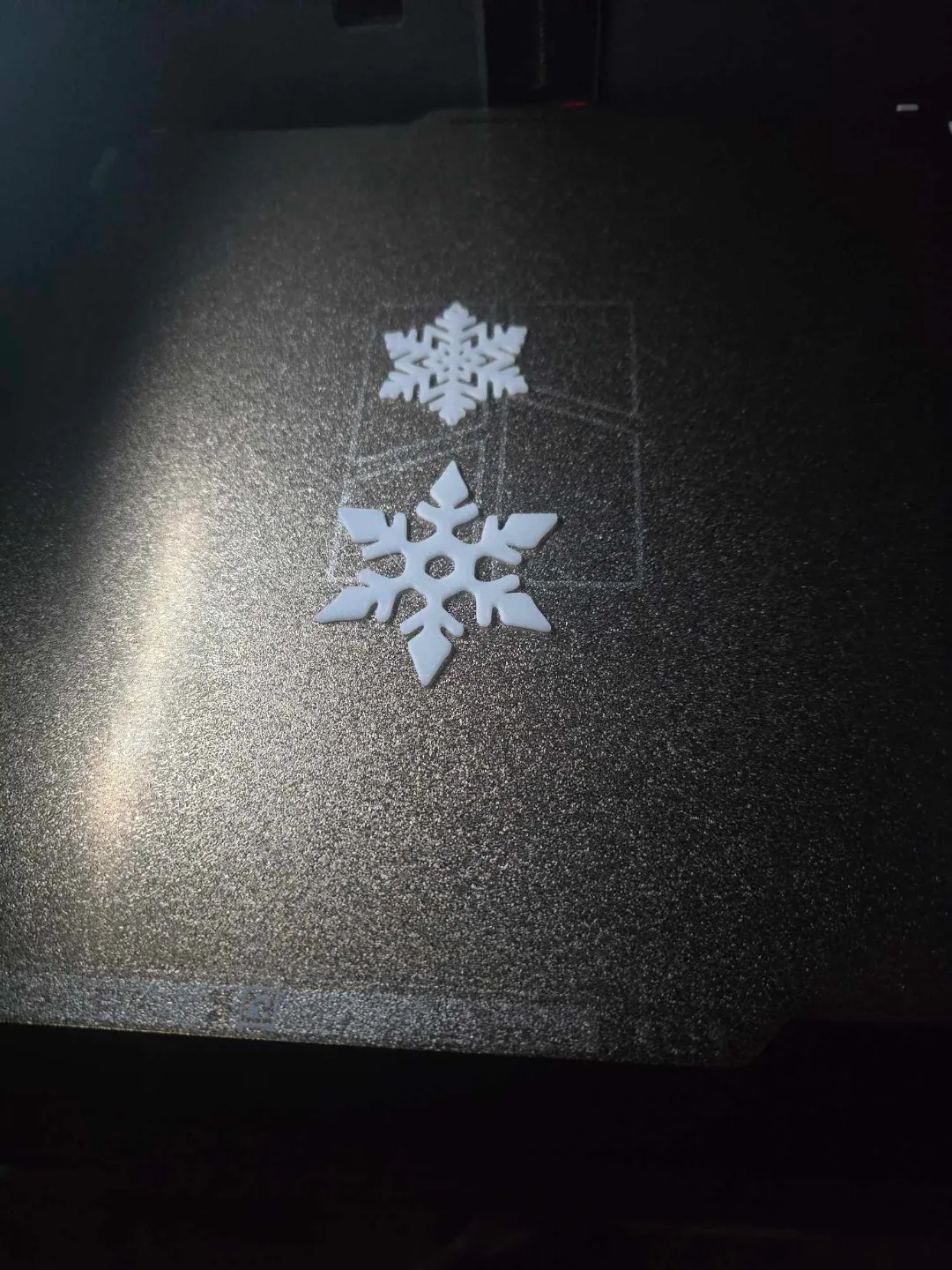 Snowflake Dangle Earrings view 3