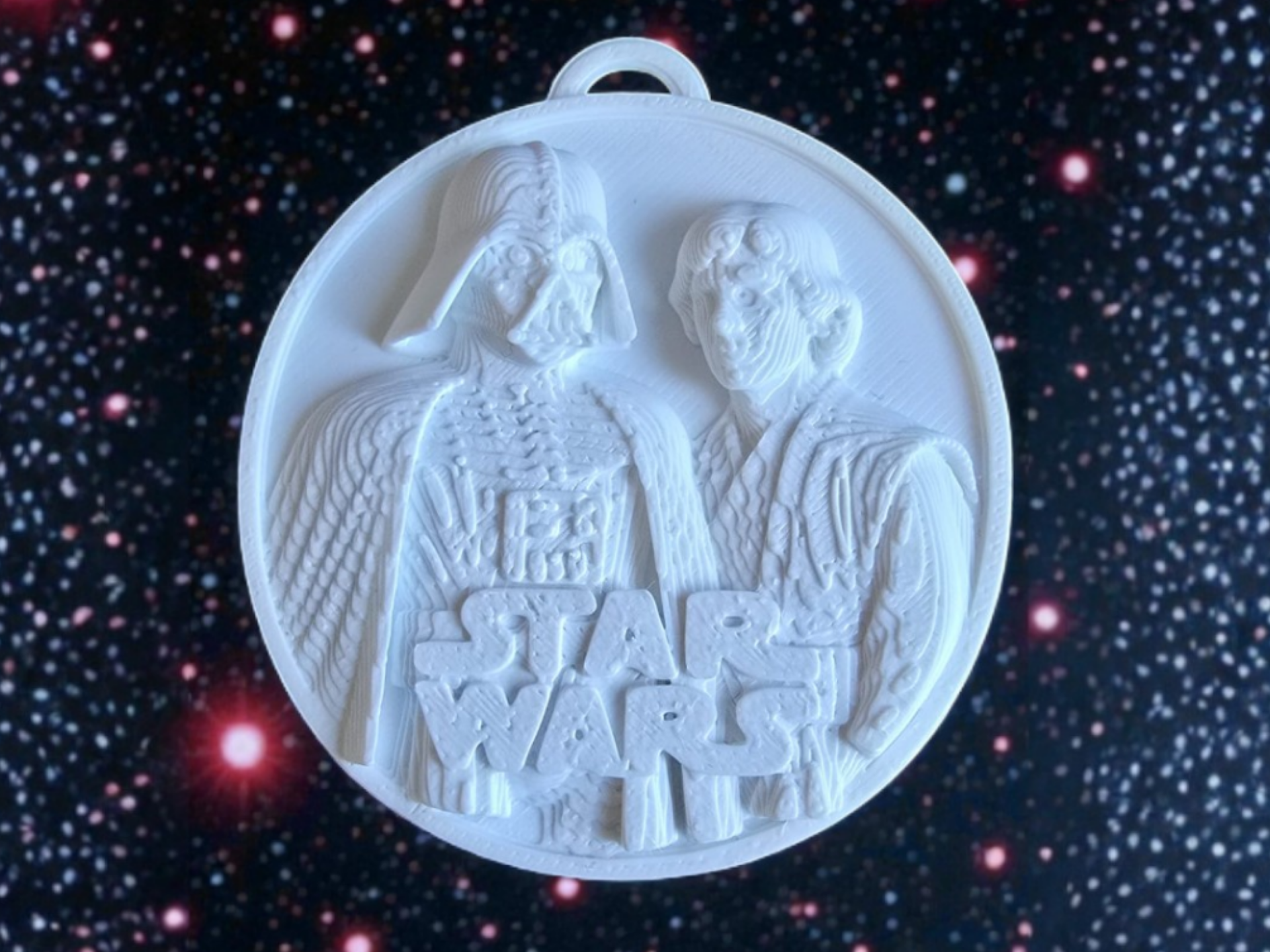 Medaglione Star Wars – Darth Vader Luke Skywalker