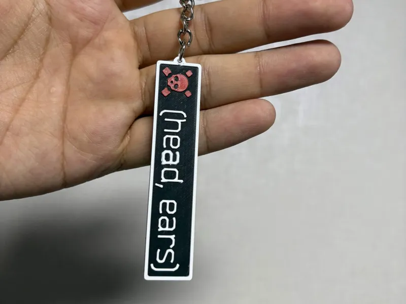 escape from tarkov head ears keyring