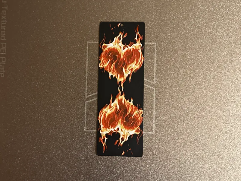 Hearts on Fire Bookmark