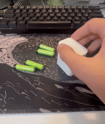 "BateREE" AAA battery holder