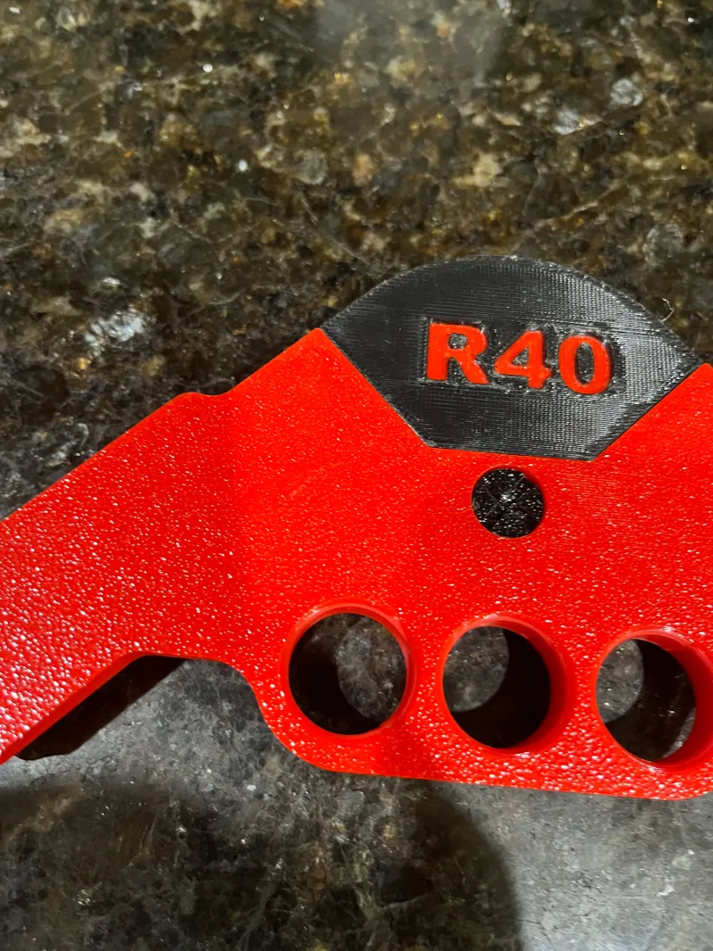 Corner radius jig alternate screw.
