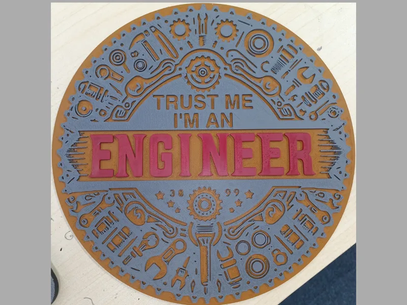 Trust me im an Engineer sign - Fixed