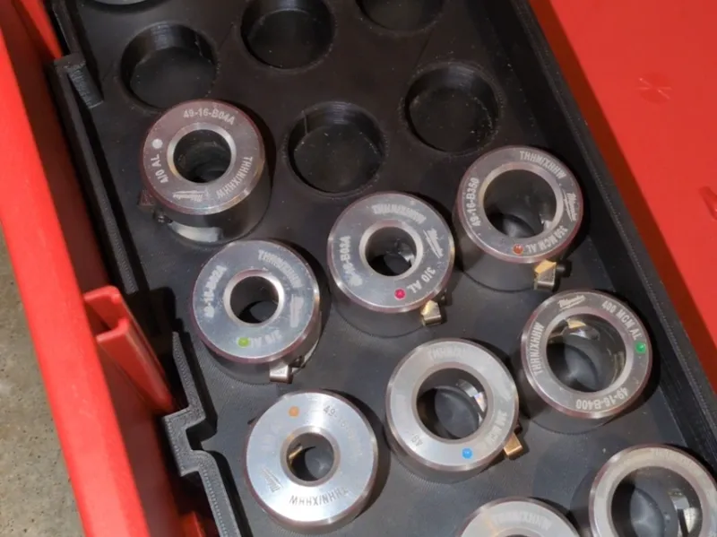 Milwaukee Cable Stripper Die Drawer insert