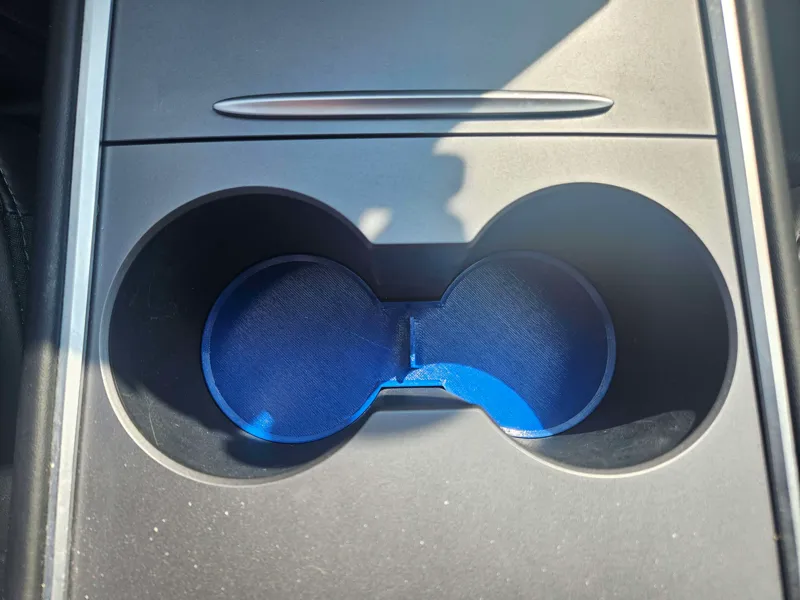 Tesla Model 3 cup holder liner