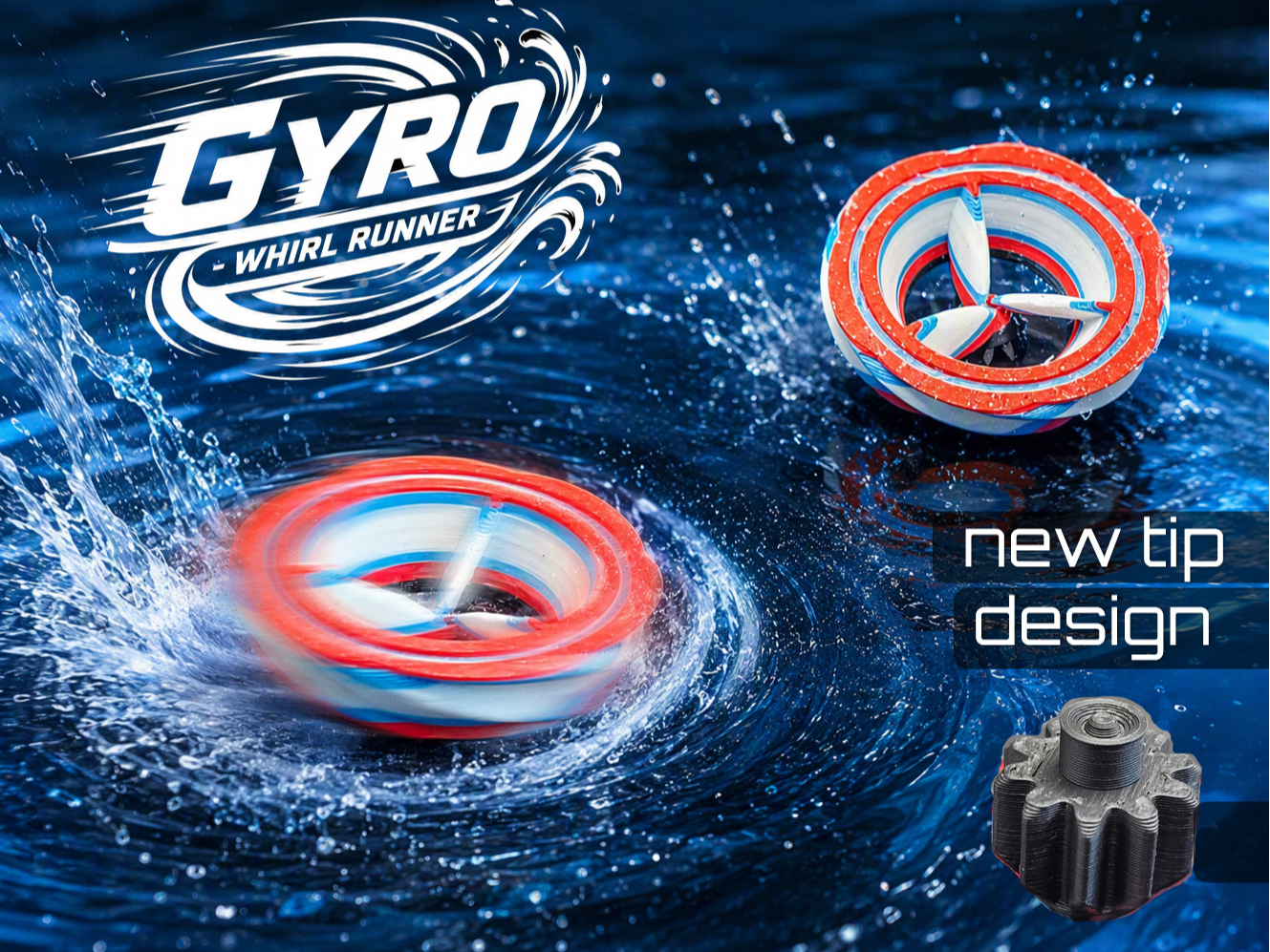 Gyro - Whirl Runner 3D model