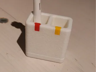 Abtropfständer für elektrische Aufsteckbürsten