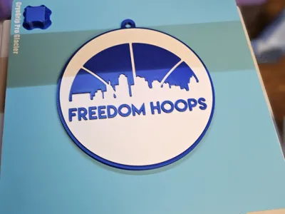 Freedom Hoops Rally Chain Medallion