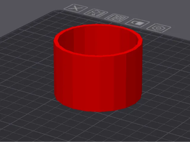 Simple Filament trash Bucket