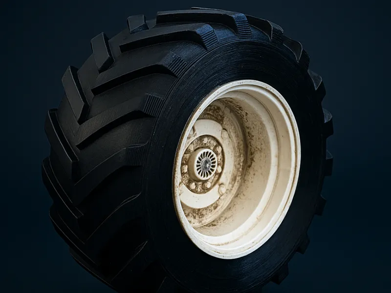 RC Tire Replica - Nikko Vintage Big Beast 100/50 