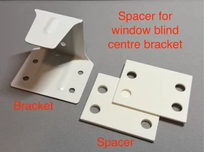 Window Blinds Center Bracket Spacer