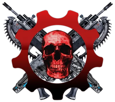 Gears of war logo Hueforge