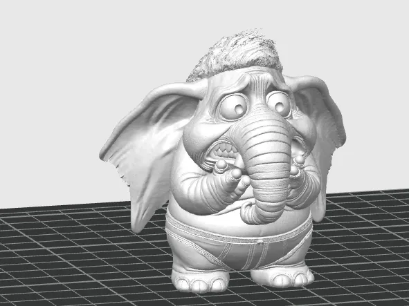Scarry elephant funny 