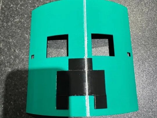 Minecraft Creeper Mask - no AMS
