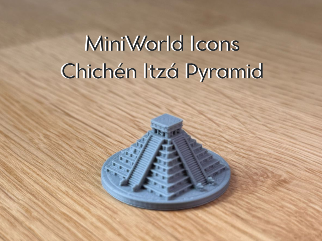 MiniWorld Icons – Chichén Itzá Pyramid
