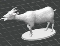 Pilgor la chèvre (Goat Simulator) avec socle — photo 2