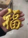 PLA Silk, variable layer height, tilted 30°.