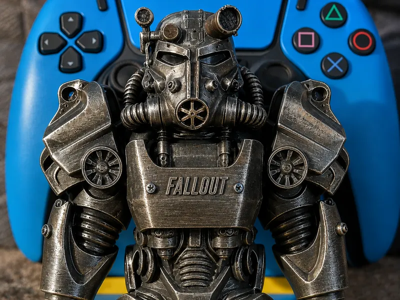 T 45 FALLOUT PS5 CONTROLLER HOLDER