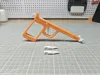 Rubber band blaster dedicated ammunition