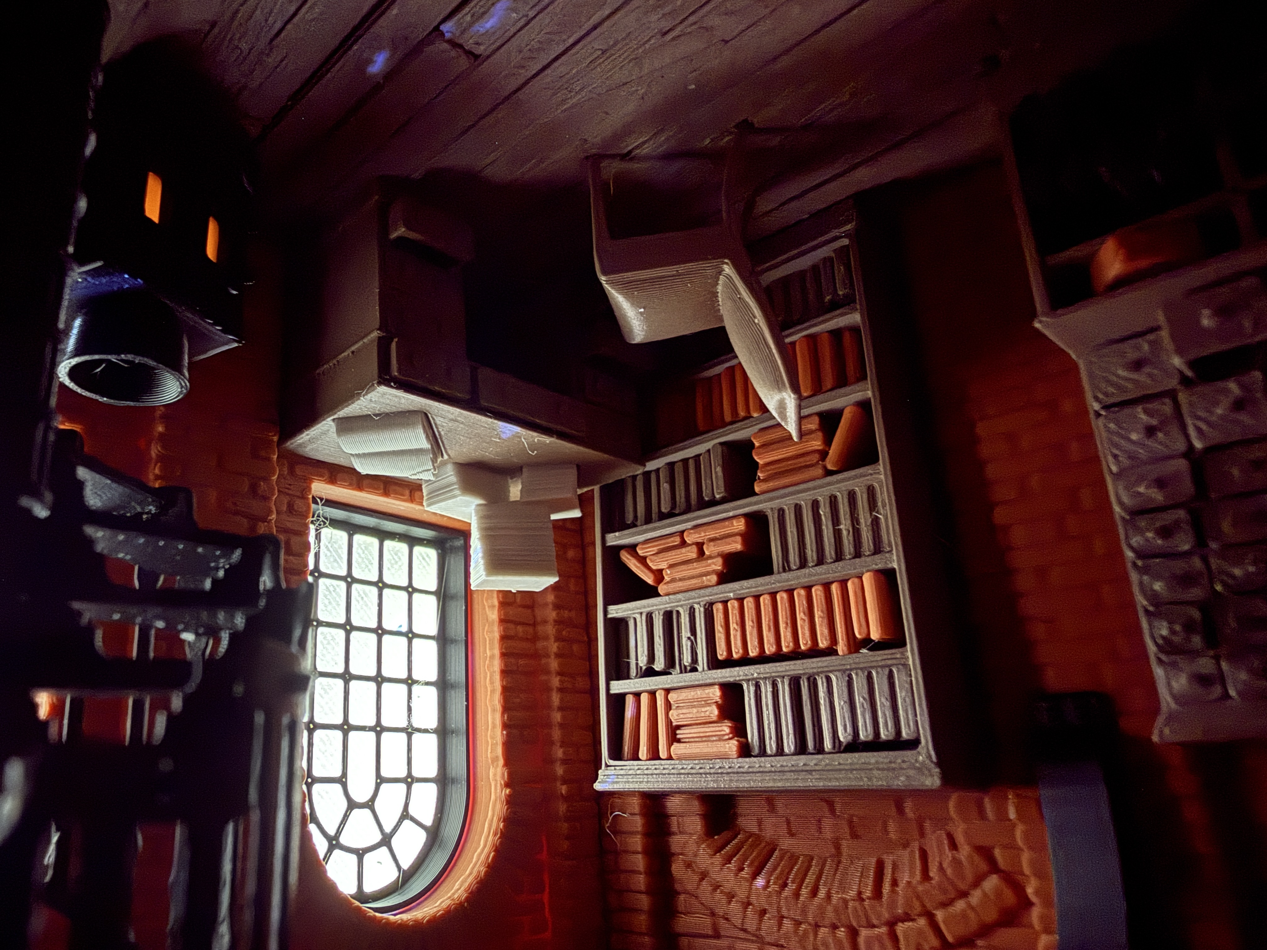 Victorian Clock Tower - A Book Nook Timepiece - Free 3D Print