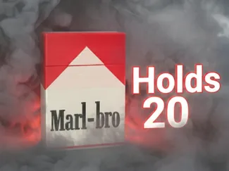 Flip Top Cigarette Box (Marl-bro)