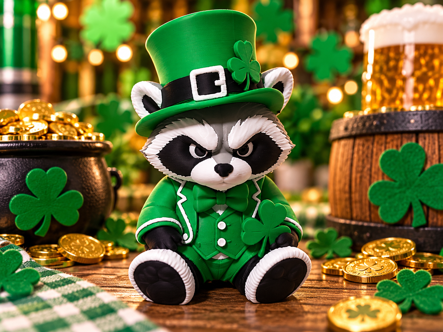 Grumpy Leprechaun – St. Patrick’s Day 3D model