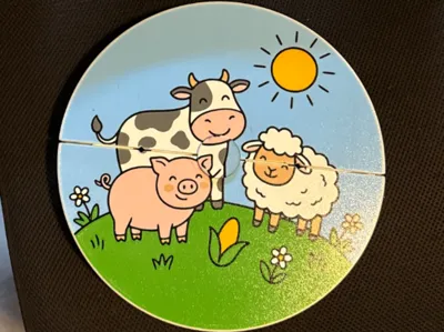 3DTMT Farm Animal's Wheel