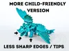 More child-friendly version / 100% / Multicolor
