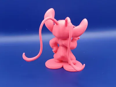 Chibi Lilo & Stitch & Angel by Aleandrus MakerWorld: Download Free 3D ...