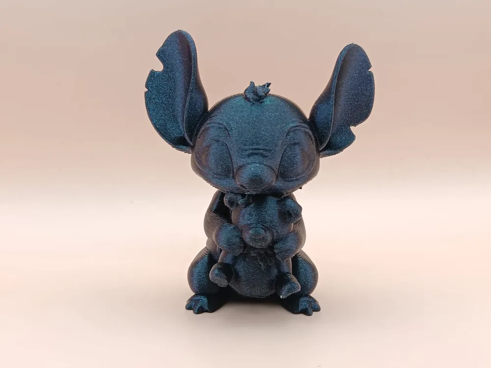 Chibi Lilo & Stitch & Angel by Aleandrus MakerWorld: Download Free 3D ...