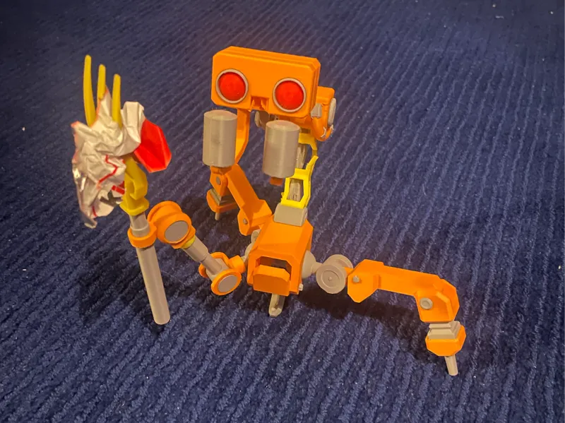 Poseable Haybot from Scrap Mechanic