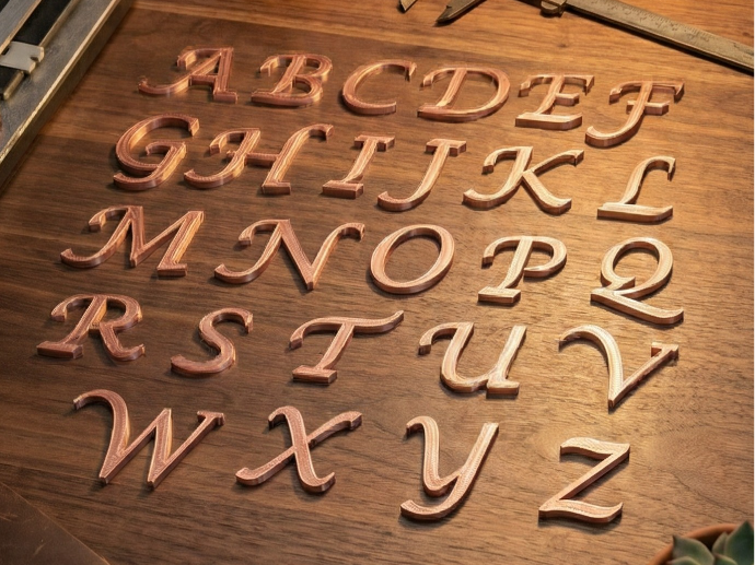 Alphabet - A to Z - In a classy font