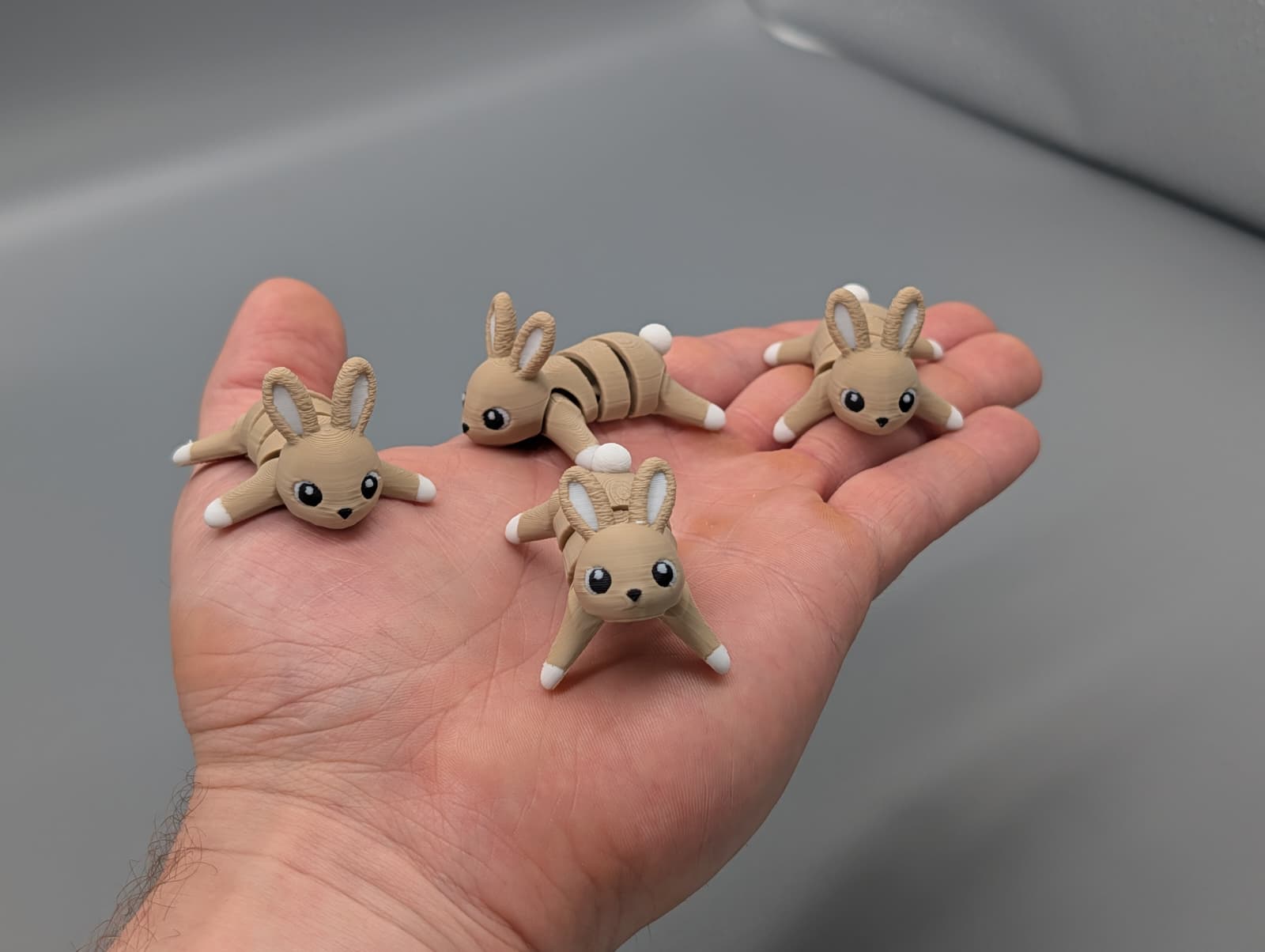 Miniatura 3 do modelo 3D Tiny Bunny