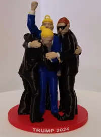 Poing levé façon Trump — photo 2