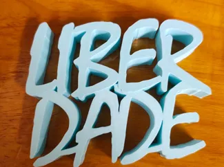 Letreiro palavra LIBERDADE