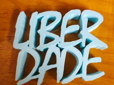 LIBERTY word sign