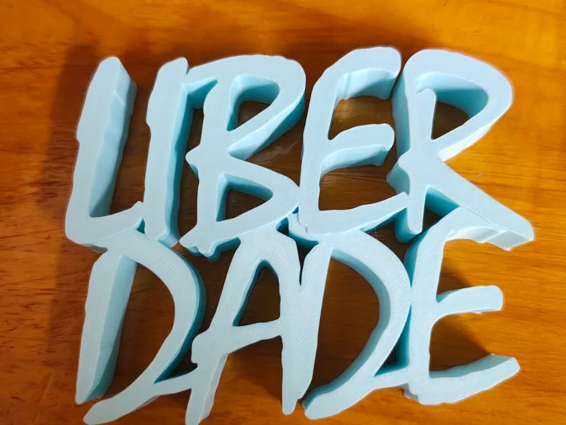 Letreiro palavra LIBERDADE