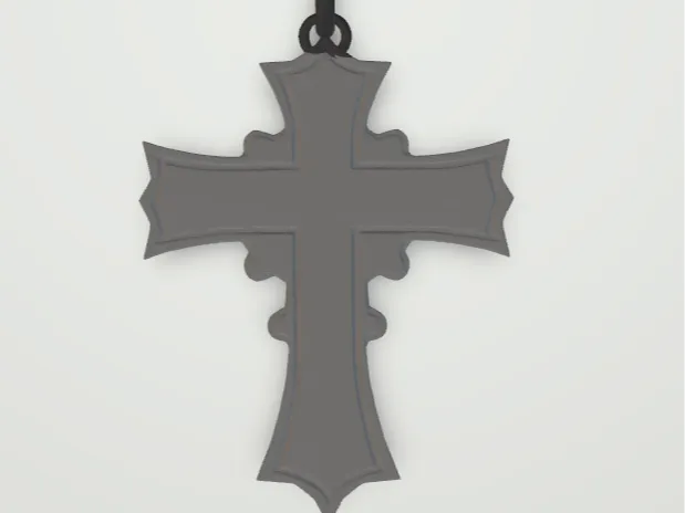 Cross Pindent/Necklace