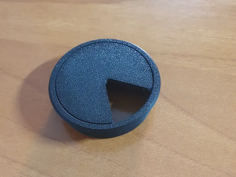 Passacavo da scrivania per foro Ø 44 mm