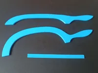 Gabarit pour couteau à pain style arc — photo 2