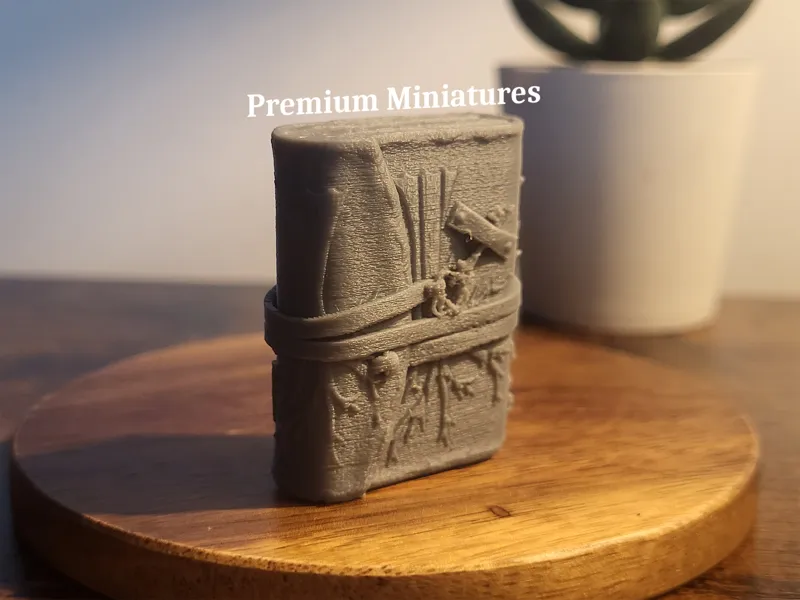 DnD Mage Journal Spellbook Miniature