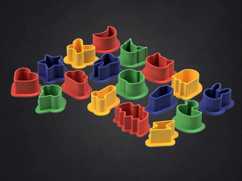 Tattoo Ink Caps – Printable Color Cups